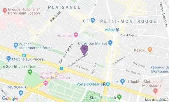 Localisation Mtre Cousin Béatrice