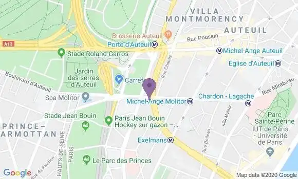 Localisation Mtre Deroo Shirley