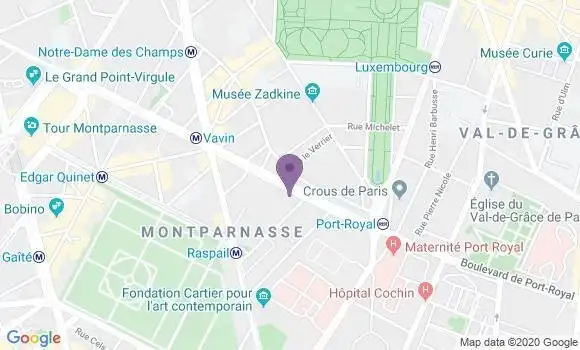 Localisation Mtre Passet Lauriane