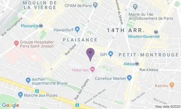 Localisation Mtre Pottier Laurent