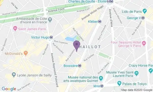 Localisation Mtre Ragot Pauline