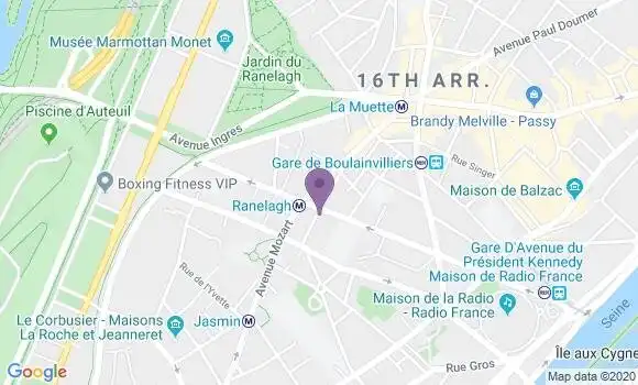 Localisation Mtre Raso Elodie