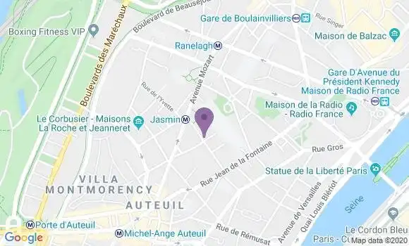 Localisation Mtre Reillac Antoine