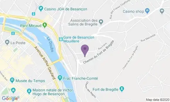Localisation Mtre Jechoux Isabelle