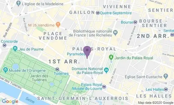 Localisation Mtre Santoro Jonathan