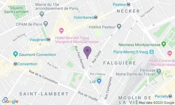 Localisation Mtre Graiz Mathilde