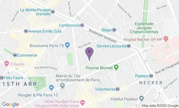 Localisation Mtre Lefevre Marie Catherine