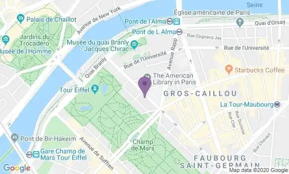 Localisation Mtre Senecal Anthony