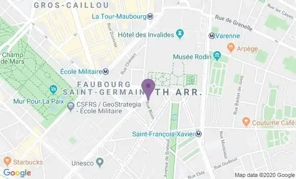 Localisation Mtre Ste Marie Laurence