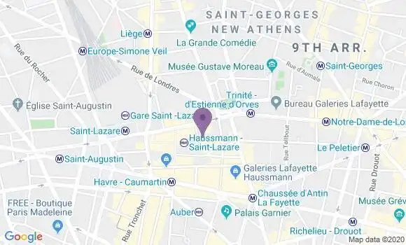 Localisation Mtre Saiget Marine