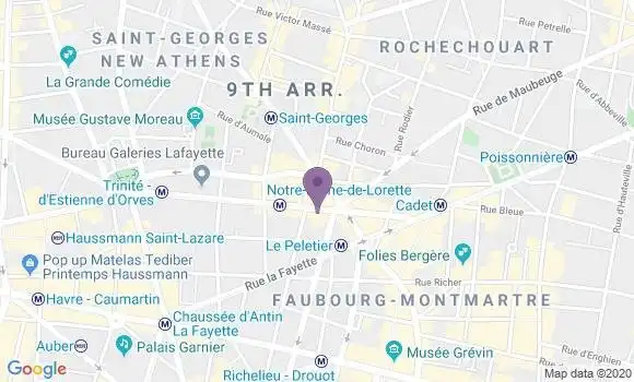 Localisation Mtre Sordoillet Gersende