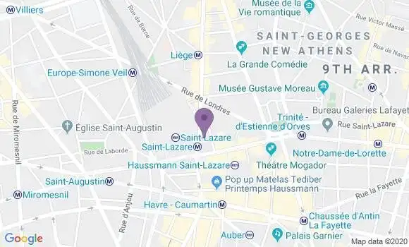 Localisation Mtre Sullerot Noémie
