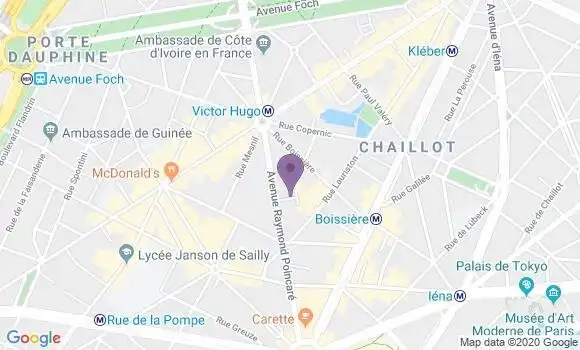 Localisation Mtre Sahal Amandine