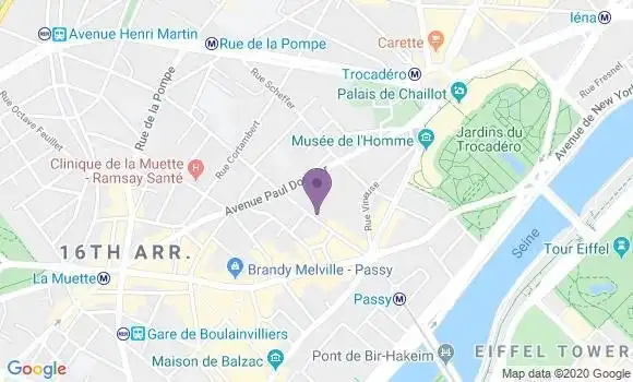 Localisation Mtre Salgueiro Freire Sophie