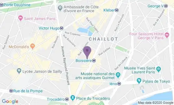 Localisation Mtre Soulier Dugenie Ombeline