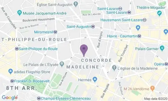 Localisation Mtre Saint Guily Batiste