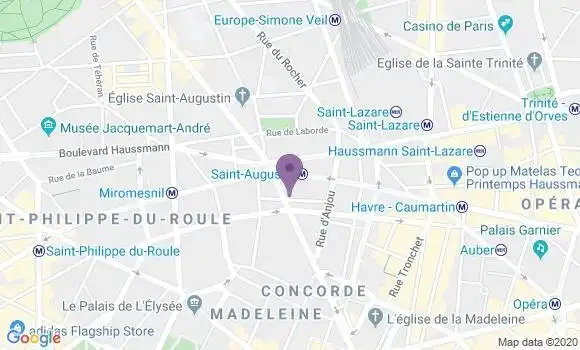 Localisation Mtre Sanchez Florian