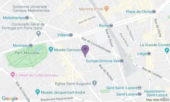Localisation Mtre Sauty de Chalon Claire