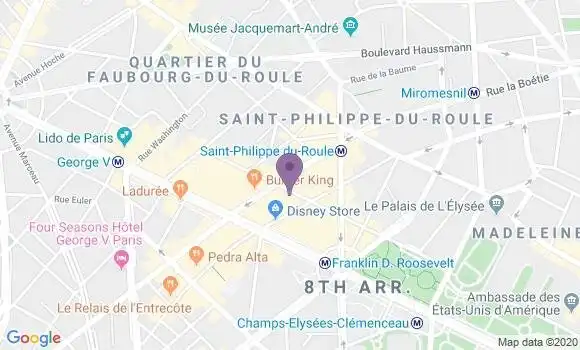 Localisation Mtre Sun Claire