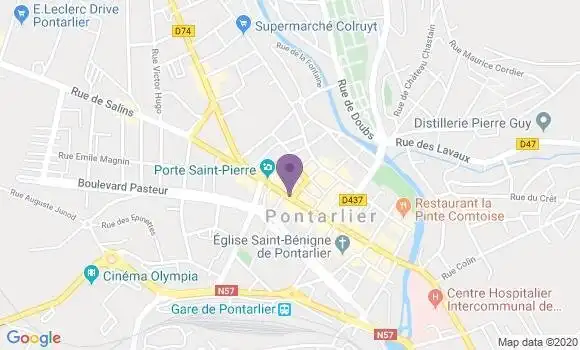 Localisation Mtre Rousselot Catherine