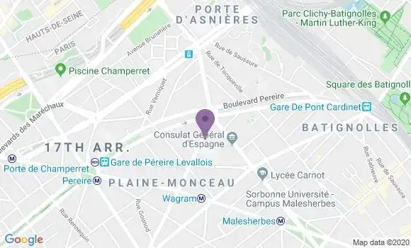 Localisation Mtre Sannier Anne