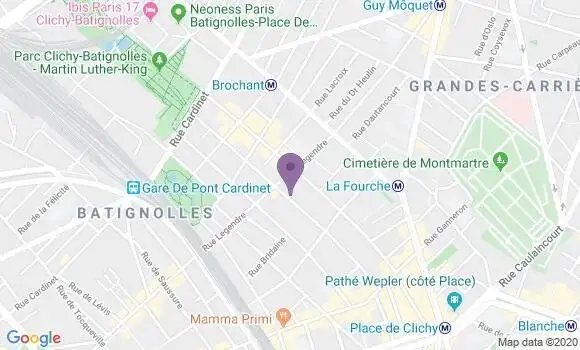 Localisation Mtre Sant