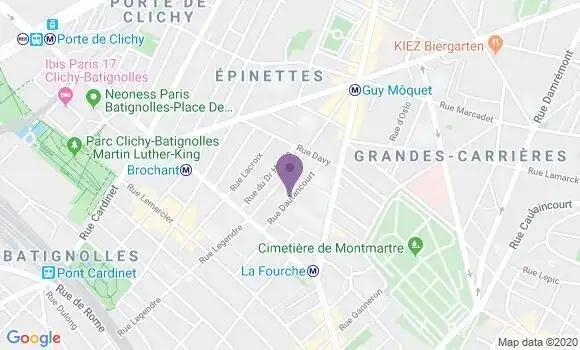 Localisation Mtre Sarraj Jade