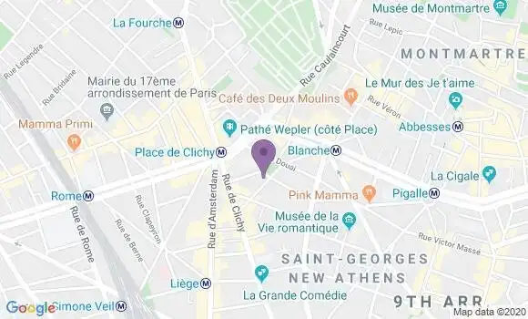 Localisation Mtre Domas Descos Alix