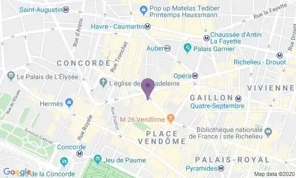 Localisation Mtre Piat Grégoire