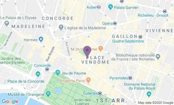 Localisation Mtre Poiret Caroline