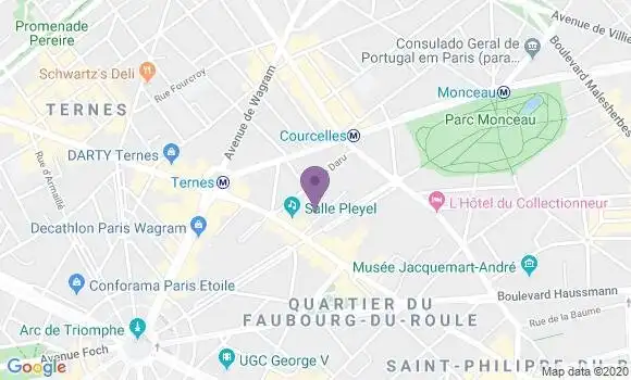 Localisation Mtre Proust Jean Bernard