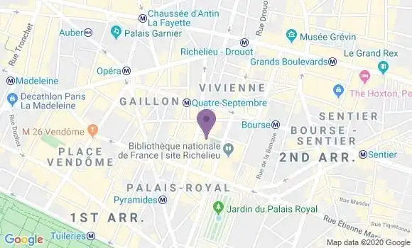Localisation Mtre Paitier Lucie