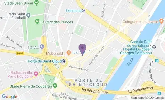 Localisation Mtre Dominguez Francis