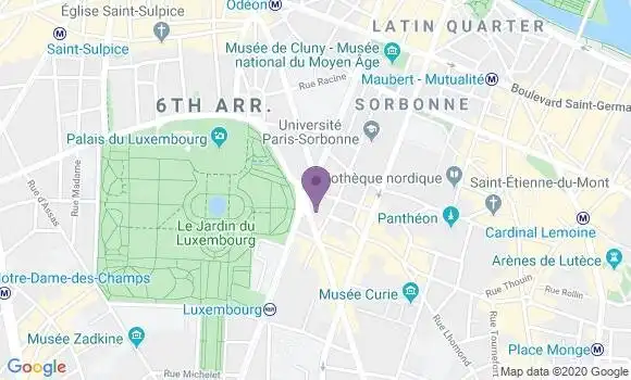 Localisation Mtre Lacassagne Caroline