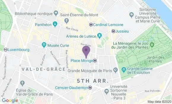 Localisation Mtre Marc Kulilk