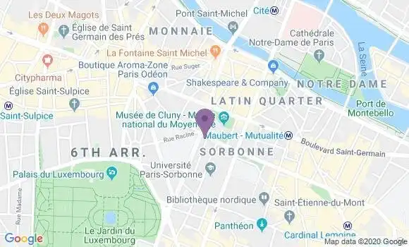 Localisation Mtre Artuphel François