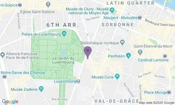 Localisation Mtre Damay Julien