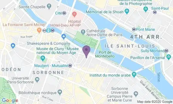 Localisation Mtre Delhoume Hugo