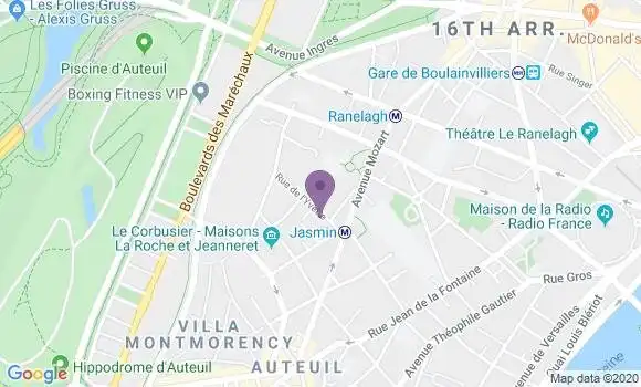 Localisation Mtre Perez Zarur Paola