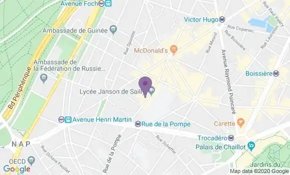 Localisation Mtre Puget Virginie