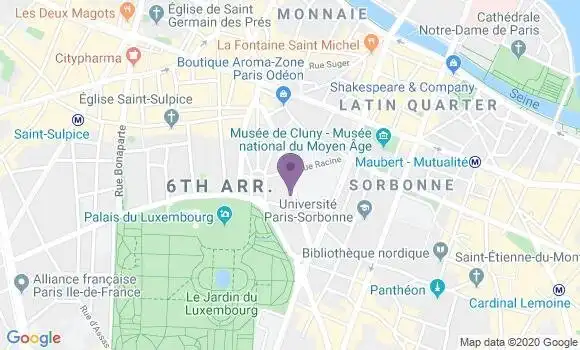 Localisation Mtre Padonou Loic