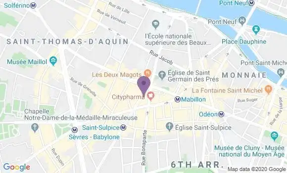 Localisation Mtre Prosper Juan
