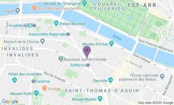Localisation Mtre Parent Sophie