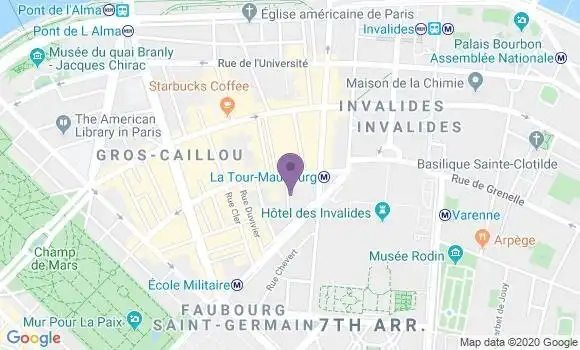 Localisation Mtre Perez Elodie