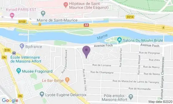 Localisation Mtre Chaignet Charles