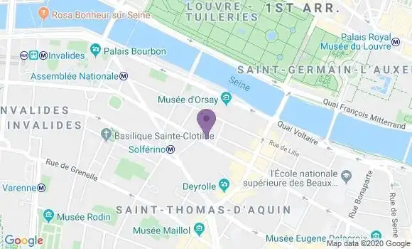Localisation Mtre Provost Laurène