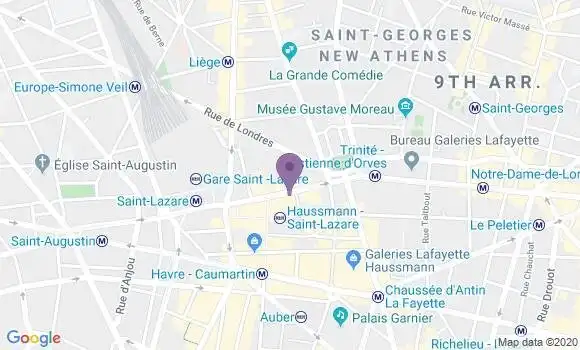 Localisation Mtre Paquot Virginie