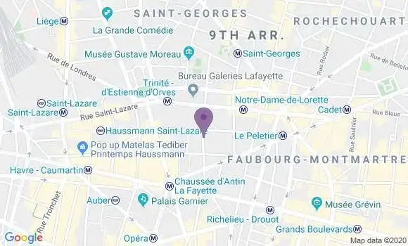 Localisation Mtre Paugam Marion