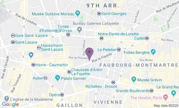 Localisation Mtre Pechenard Marine