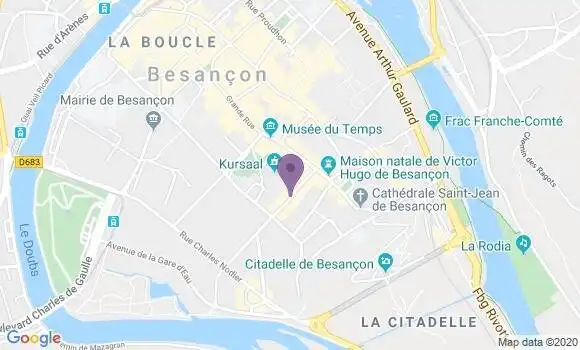 Localisation Mtre Vernier Patricia